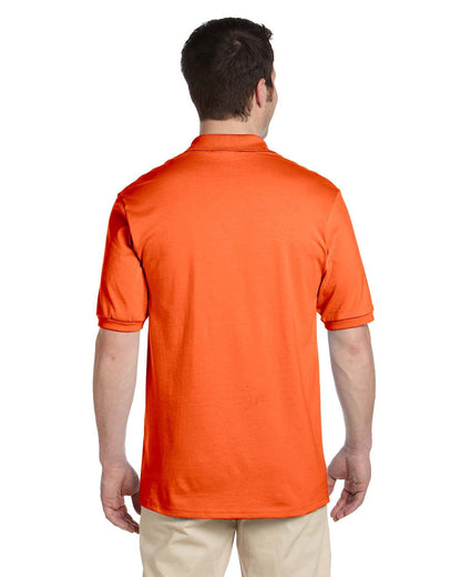 Jerzees Adult SpotShield™ Jersey Polo 437 SAFETY ORANGE