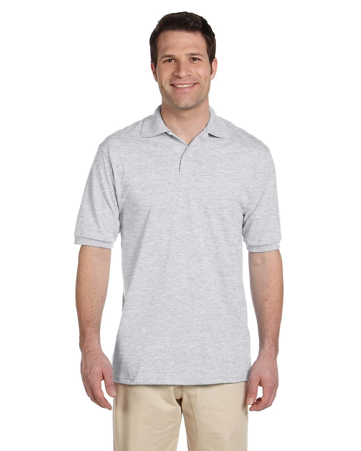 Jerzees Adult SpotShield™ Jersey Polo 437 ASH