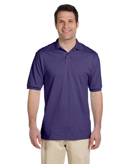 Jerzees Adult SpotShield™ Jersey Polo 437 DEEP PURPLE