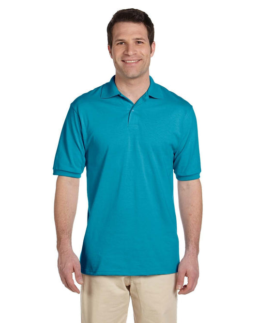 Jerzees Adult SpotShield™ Jersey Polo 437 CALIFORNIA BLUE