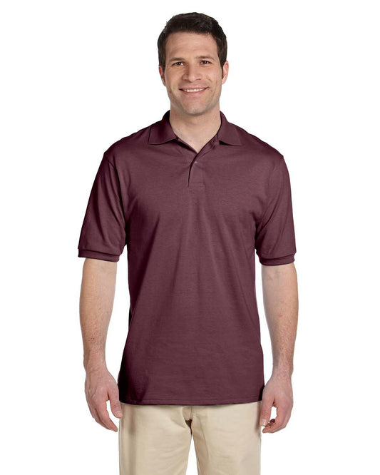 Jerzees Adult SpotShield™ Jersey Polo 437 MAROON