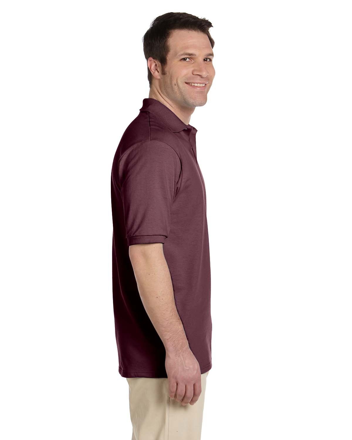 Jerzees Adult SpotShield™ Jersey Polo 437 MAROON