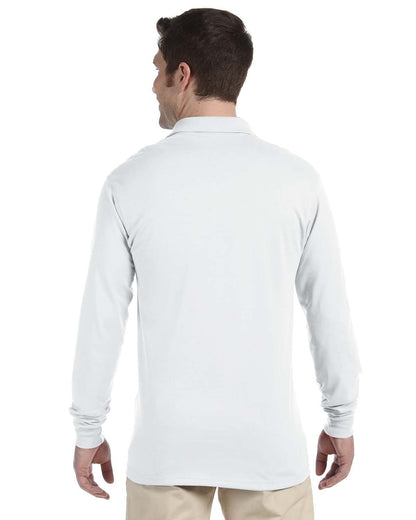 Jerzees Adult SpotShield™ Long-Sleeve Jersey Polo 437ML