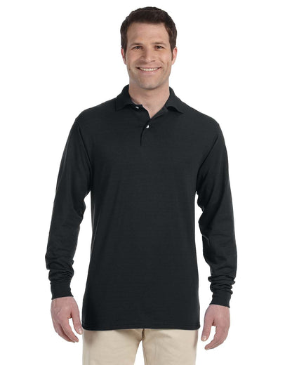 Jerzees Adult SpotShield™ Long-Sleeve Jersey Polo 437ML