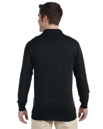 Jerzees Adult SpotShield™ Long-Sleeve Jersey Polo 437ML