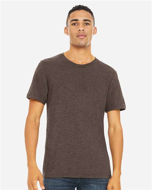 BELLA + CANVAS Triblend Tee 3413 Brown Triblend