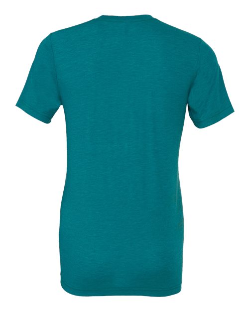 BELLA + CANVAS Triblend Tee 3413 Tan Triblend Custom Embroidered Business Logo