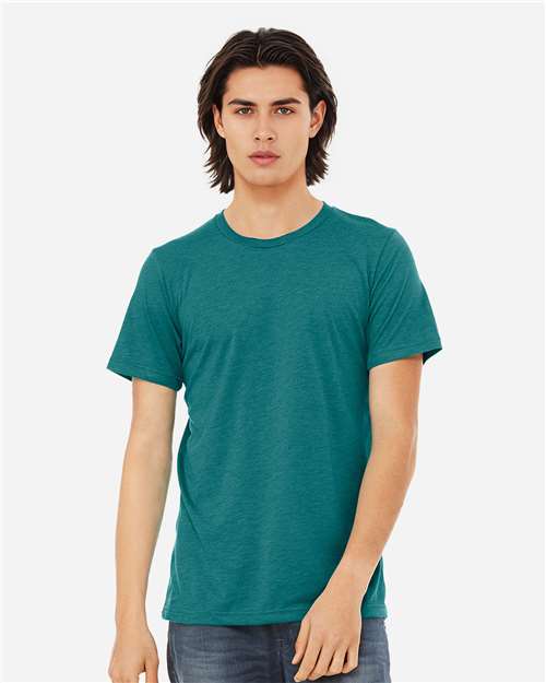 BELLA + CANVAS Triblend Tee 3413 Teal Triblend
