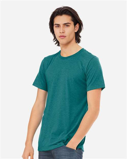 BELLA + CANVAS Triblend Tee 3413 Teal Triblend