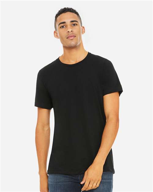 BELLA + CANVAS Triblend Tee 3413 Solid Black Triblend