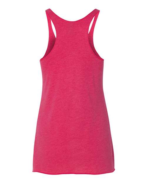 Next Level Women’s Triblend Racerback Tank 6733 Vintage Shocking Pink