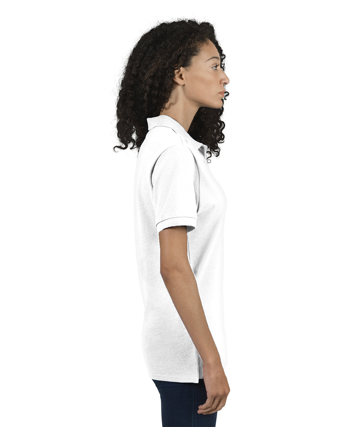 Jerzees Ladies' Premium Ringspun Cotton Piqué Polo 443WR