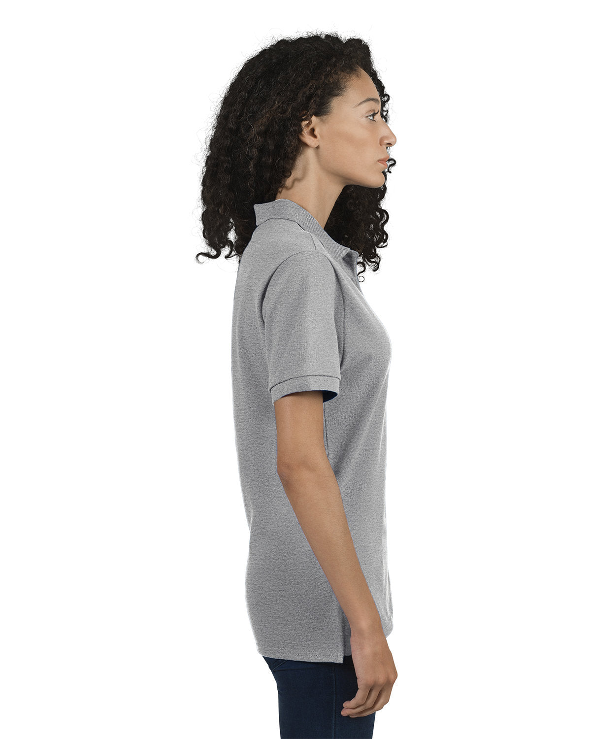 Jerzees Ladies' Premium Ringspun Cotton Piqué Polo 443WR