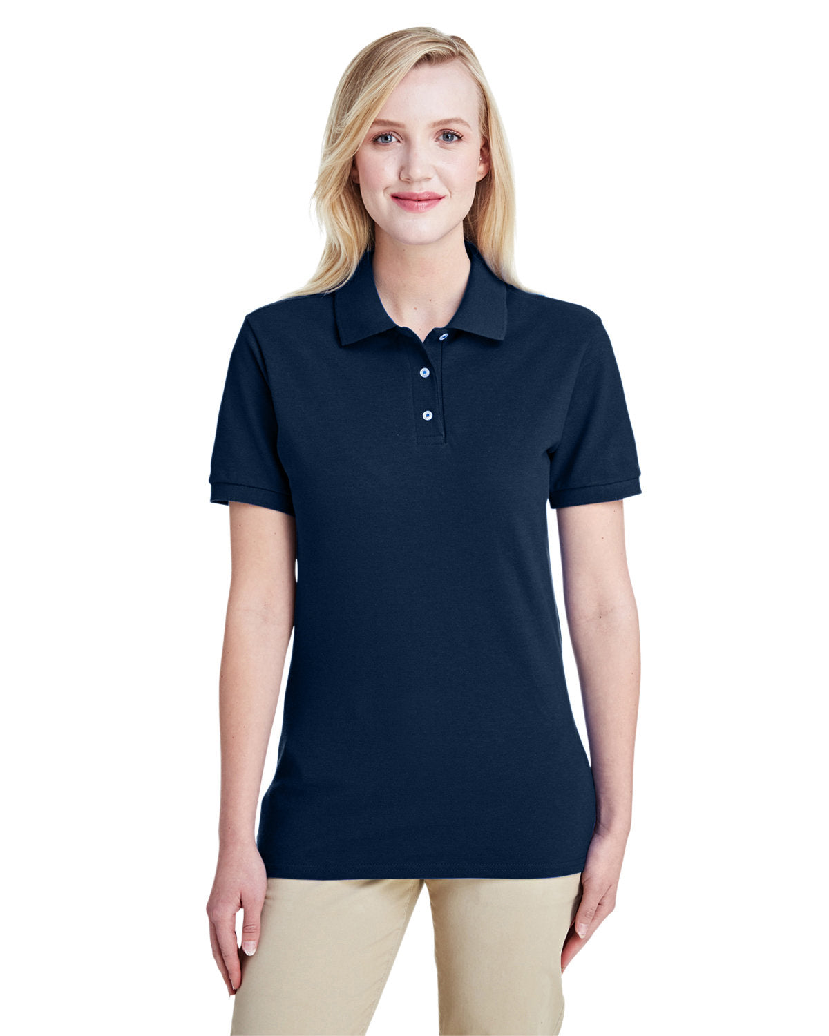 Jerzees Ladies' Premium Ringspun Cotton Piqué Polo 443WR