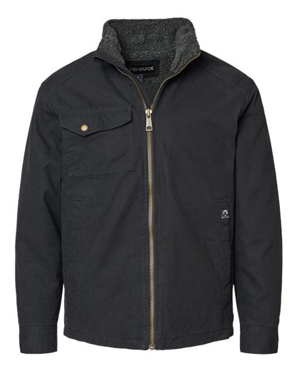 DRI DUCK Endeavor Canyon Cloth™ Canvas Jacket with Sherpa Lining 5037 Custom Embroidered Business Logo