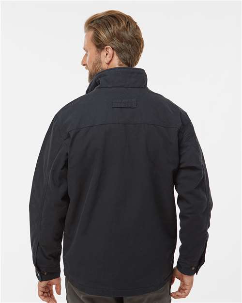 DRI DUCK Endeavor Canyon Cloth™ Canvas Jacket with Sherpa Lining 5037 Custom Embroidered Business Logo