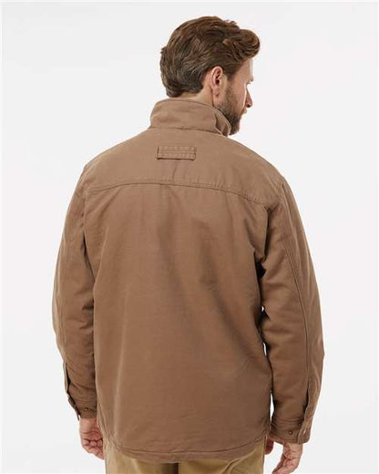 DRI DUCK Endeavor Canyon Cloth™ Canvas Jacket with Sherpa Lining 5037 Custom Embroidered Business Logo