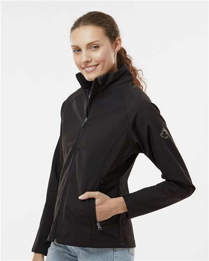 DRI DUCK Women's Contour Soft Shell Jacket 9439 Custom Embroidered Business Logo