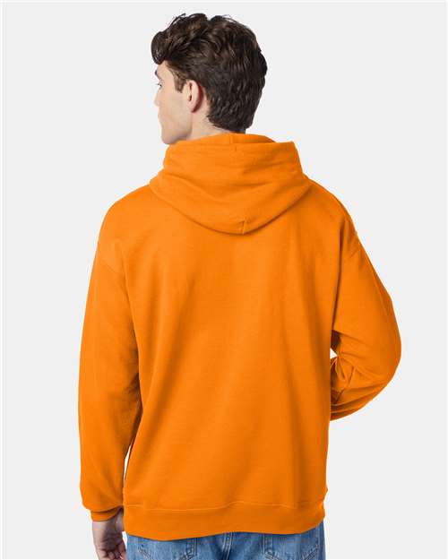 Hanes Ecosmart® Hooded Sweatshirt P170 Safety Orange