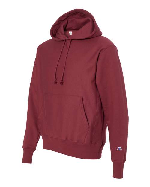 Champion Reverse Weave® Hooded Sweatshirt S101 Custom Embroidered Business Logo