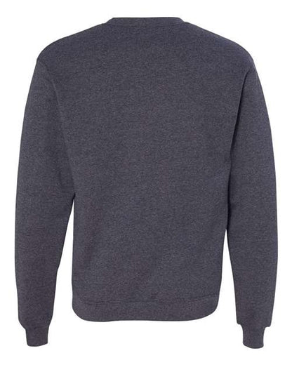 Champion Powerblend® Crewneck Sweatshirt S600 Navy Heather Custom Embroidered Business Logo