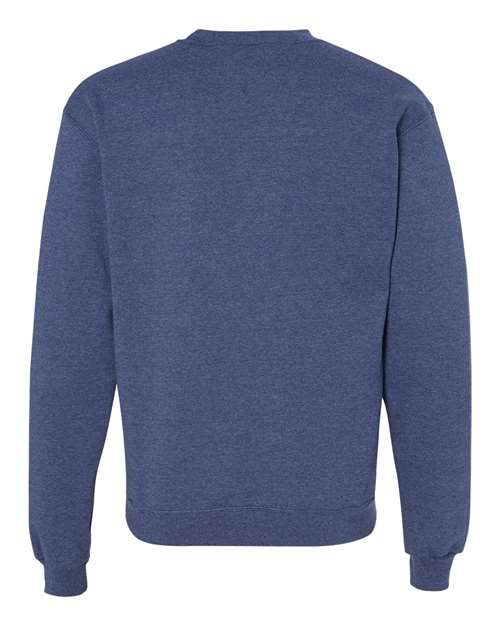 Champion Powerblend® Crewneck Sweatshirt S600 Royal Blue Custom Embroidered Business Logo