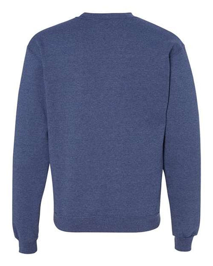 Champion Powerblend® Crewneck Sweatshirt S600 Royal Blue Custom Embroidered Business Logo