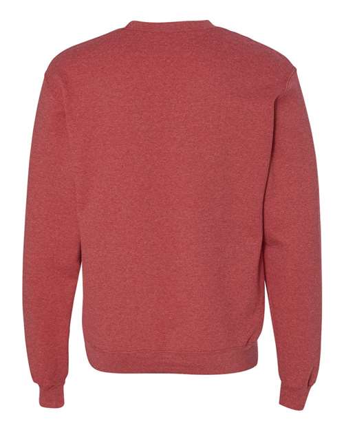 Champion Powerblend® Crewneck Sweatshirt S600 Scarlet Custom Embroidered Business Logo