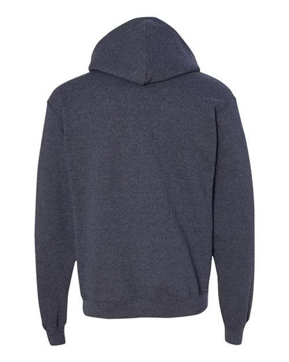 Champion Powerblend® Hooded Sweatshirt S700 Navy Custom Embroidered Business Logo