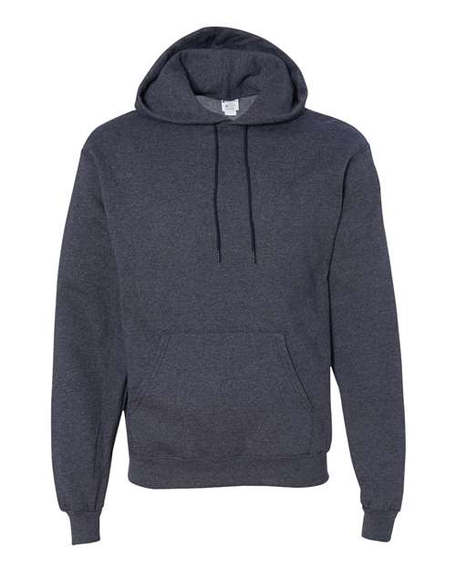 Champion Powerblend® Hooded Sweatshirt S700 Navy Heather Custom Embroidered Business Logo