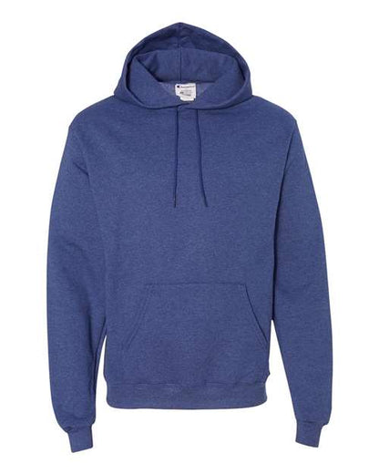 Champion Powerblend® Hooded Sweatshirt S700 Royal Blue Custom Embroidered Business Logo