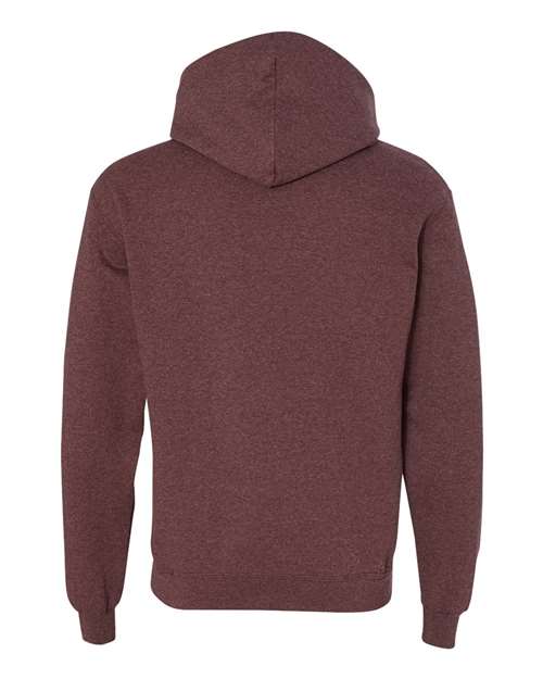 Champion Powerblend® Hooded Sweatshirt S700 Maroon Custom Embroidered Business Logo