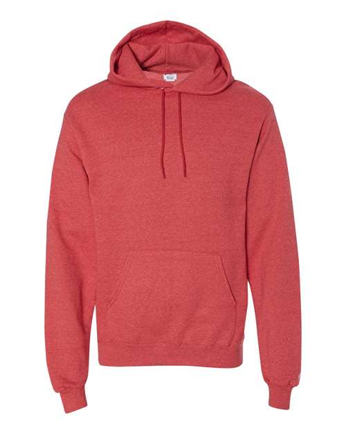 Champion Powerblend® Hooded Sweatshirt S700 Scarlet Heather Custom Embroidered Business Logo