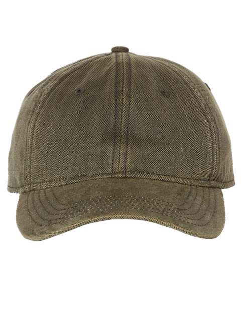 DRI DUCK Foundry Canvas Cap 3748 Custom Embroidered Business Logo