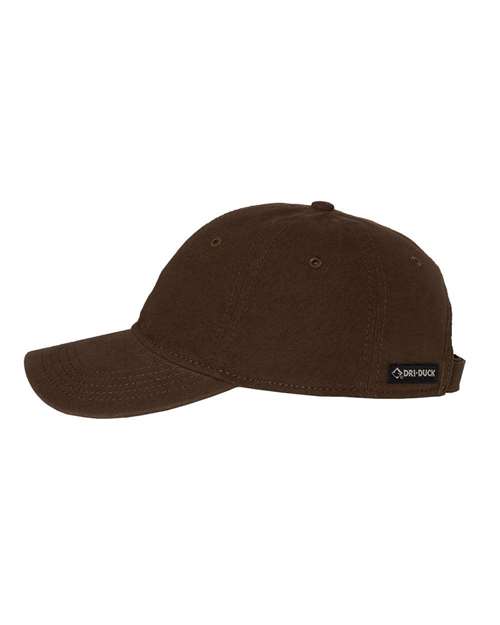 DRI DUCK Highland Canvas Cap 3356 Custom Embroidered Business Logo