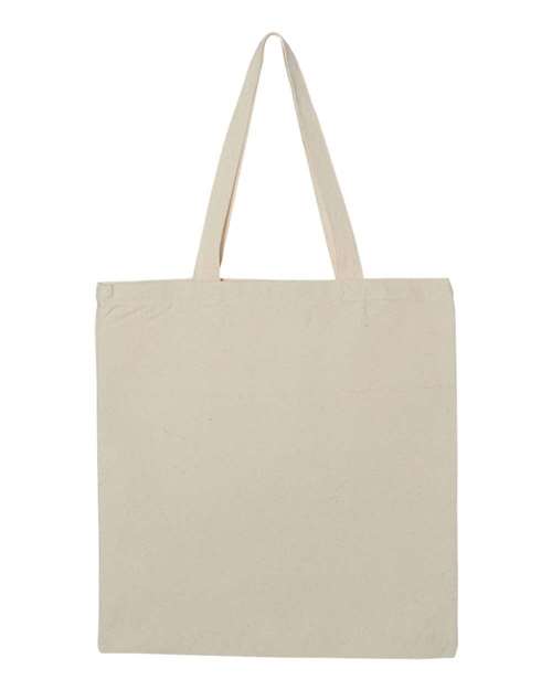 Q-Tees Promotional Tote Q800 Custom Embroidered Business Logo