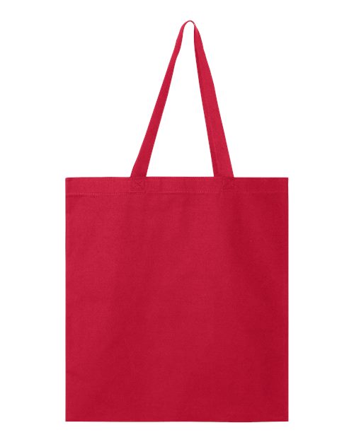 Q-Tees Promotional Tote Q800 Custom Embroidered Business Logo