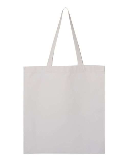 Q-Tees Promotional Tote Q800 Custom Embroidered Business Logo