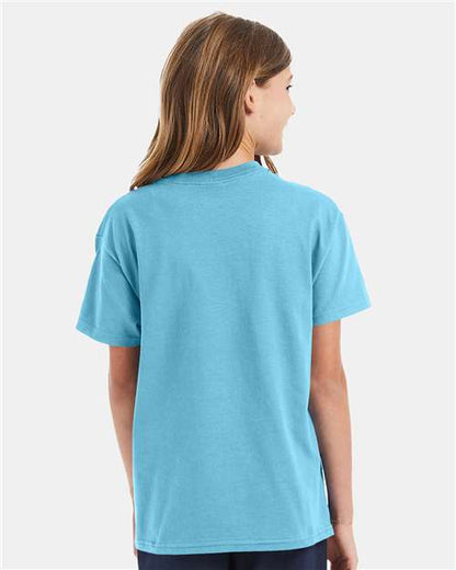 Hanes Authentic Youth T-Shirt 5450 Blue Horizon