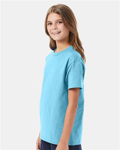 Hanes Authentic Youth T-Shirt 5450 Blue Horizon