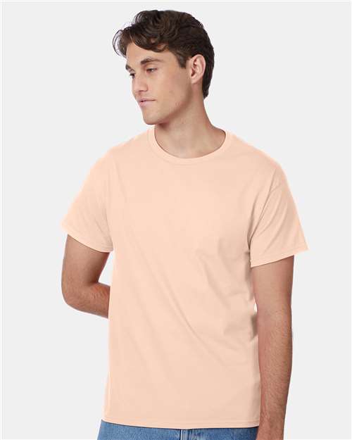 Custom Embroidered  Hanes Authentic T-Shirt 5250 Candy Orange