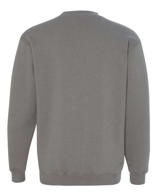 Bayside USA-Made Crewneck Sweatshirt 1102 Charcoal