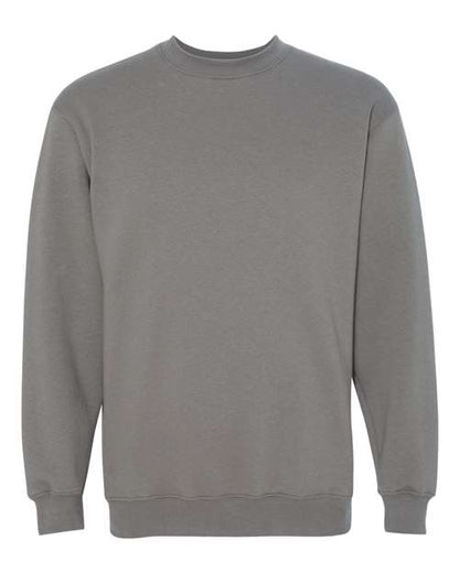 Bayside USA-Made Crewneck Sweatshirt 1102 Charcoal