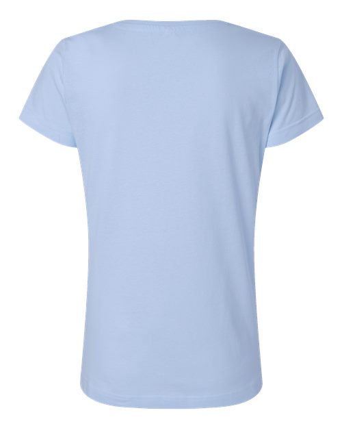 LAT Women's Fine Jersey Tee 3516 Light Blue