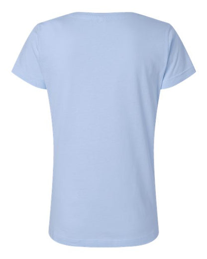 LAT Women's Fine Jersey Tee 3516 Light Blue