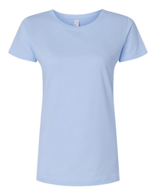 LAT Women's Fine Jersey Tee 3516 Light Blue