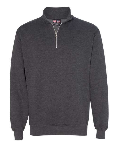 Bayside Unisex USA-Made Quarter-Zip Sweatshirt 3867