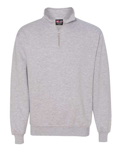 Bayside Unisex USA-Made Quarter-Zip Sweatshirt 3867