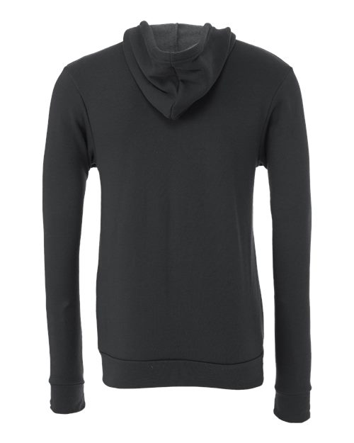 BELLA + CANVAS Sponge Fleece Full-Zip Hoodie 3739 Dark Grey