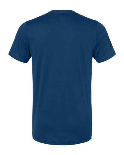 BELLA + CANVAS Jersey Tee 3001 Cool Blue Custom Embroidered Business Logo